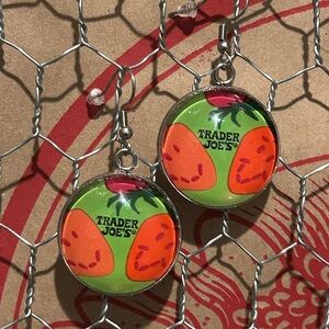 Trader Joe’s earrings 25mm strawberry